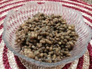 Savory mung beans